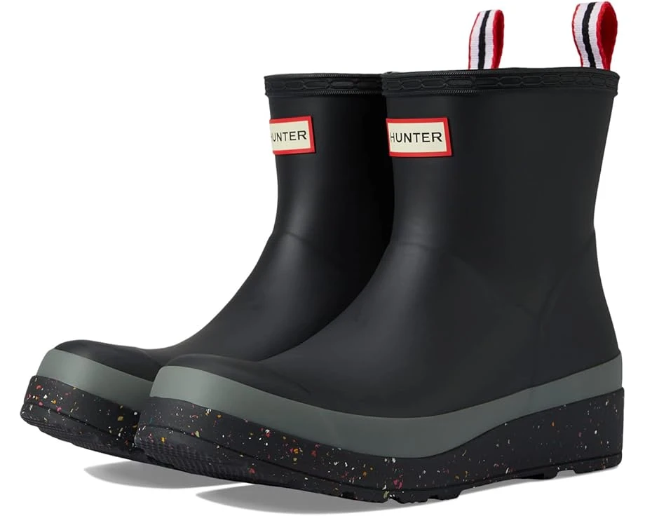 Hunter Play Short Speckle Sole Wellington Boots 1 Hunter Play Short Speckle Sole Wellington Boots