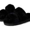 FIRESIDE By Dearfoams Benalla Shearling Double Band Slide