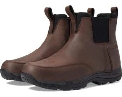 L.L.Bean Traverse Trail Boot Leather Pull-On Waterproof Insulated