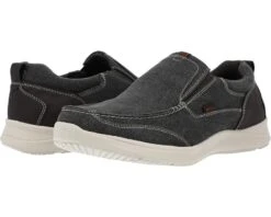 Nunn Bush Conway Canvas Moc Toe Slip-On