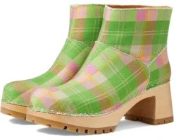 Swedish Hasbeens Front Stitched Slip-On Bootie