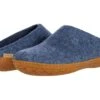 Glerups Wool Slip-On Rubber Outsole